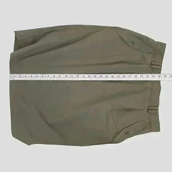 AUDREY L vintage ladies pencil skirt SIZE‎ 14 tan - Picture 4 of 6